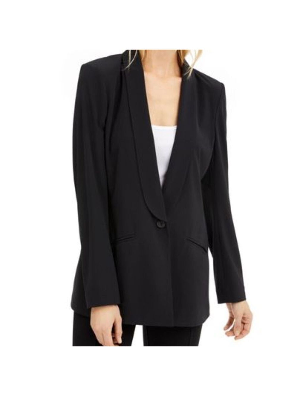 INC EARTH Longline Blazer